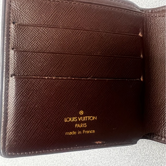 ❤️Pre Loved Louis Vuitton Cherry Mini Lin Porte Billets Credit Card Wallet - Picture 7 of 10